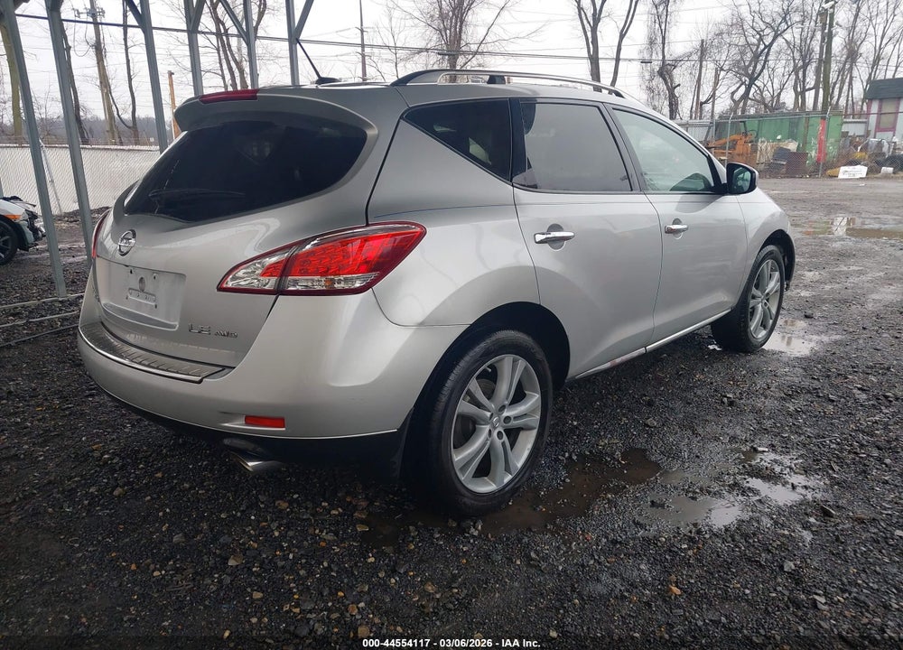 2011 NISSAN MURANO LE VIN: JN8AZ1MW0BW174301