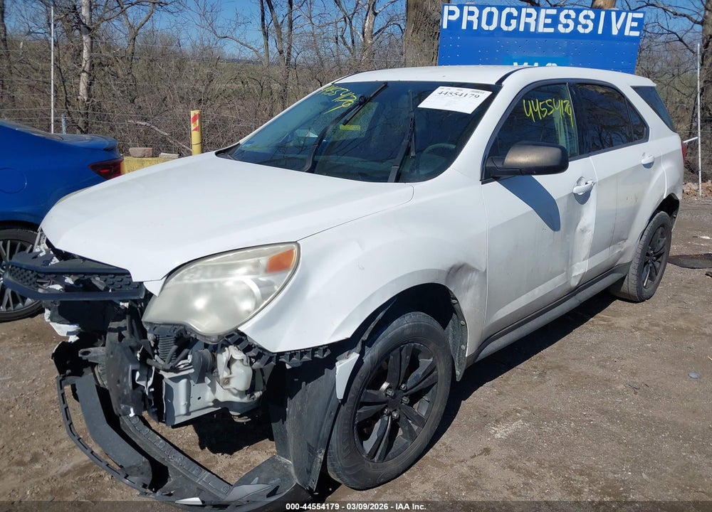 2012 CHEVROLET EQUINOX LS VIN: 2GNALBEK9C6187100