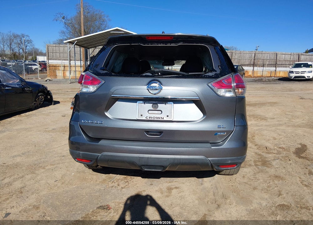 2014 NISSAN ROGUE SL VIN: 5N1AT2MT7EC871166