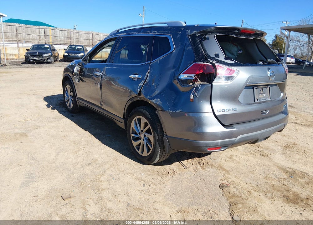 2014 NISSAN ROGUE SL VIN: 5N1AT2MT7EC871166