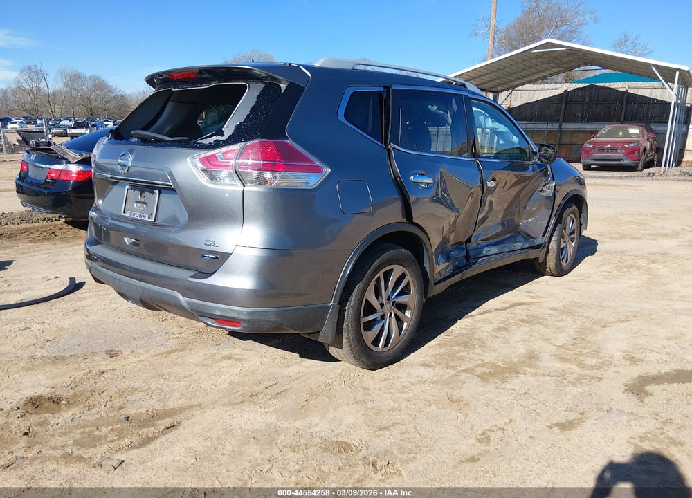 2014 NISSAN ROGUE SL VIN: 5N1AT2MT7EC871166