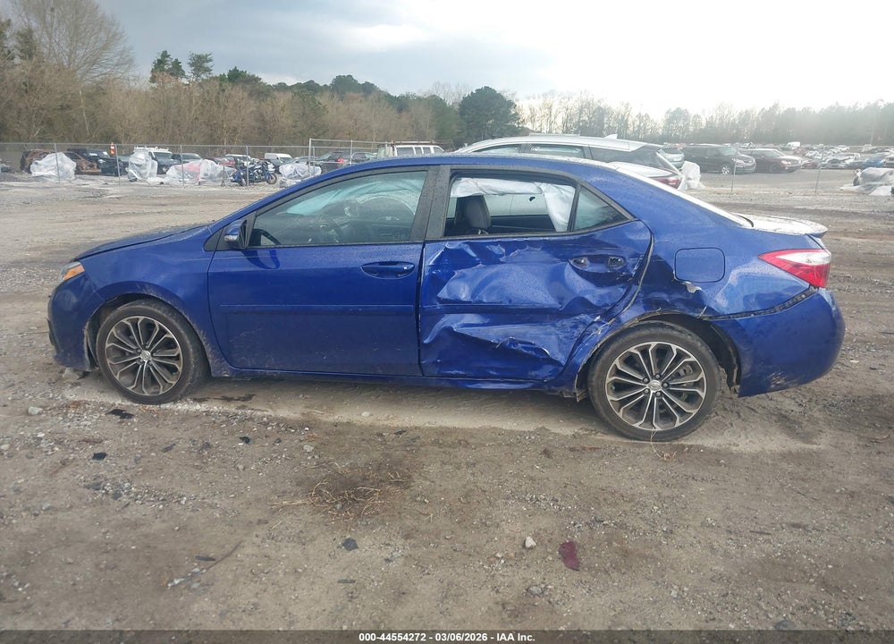 2016 TOYOTA COROLLA S PLUS VIN: 5YFBURHE5GP381863