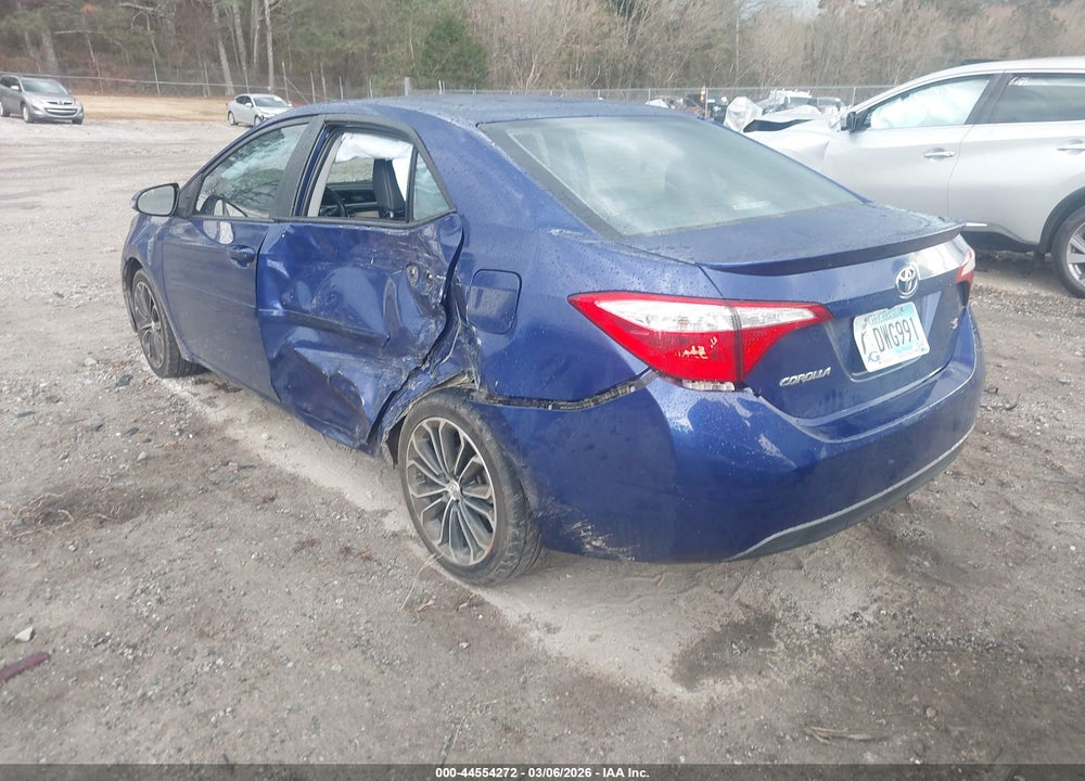 2016 TOYOTA COROLLA S PLUS VIN: 5YFBURHE5GP381863