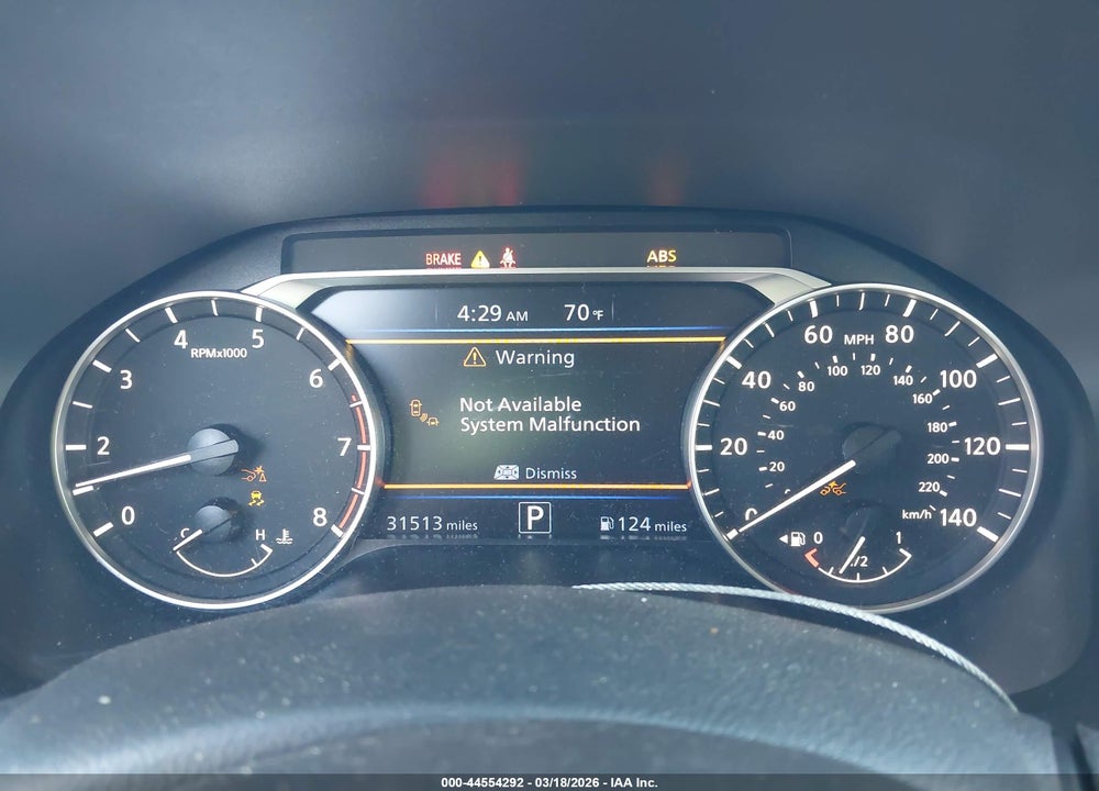 2024 NISSAN ALTIMA SV FWD VIN: 1N4BL4DV7RN403041