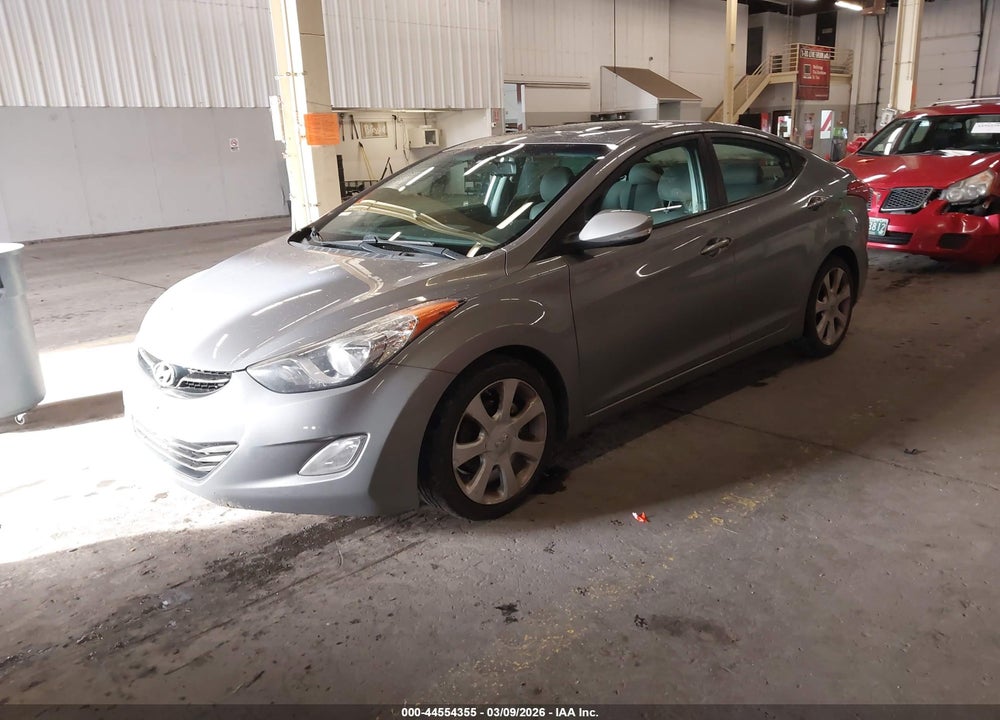2012 HYUNDAI ELANTRA LIMITED (ULSAN PLANT) VIN: KMHDH4AE2CU277074