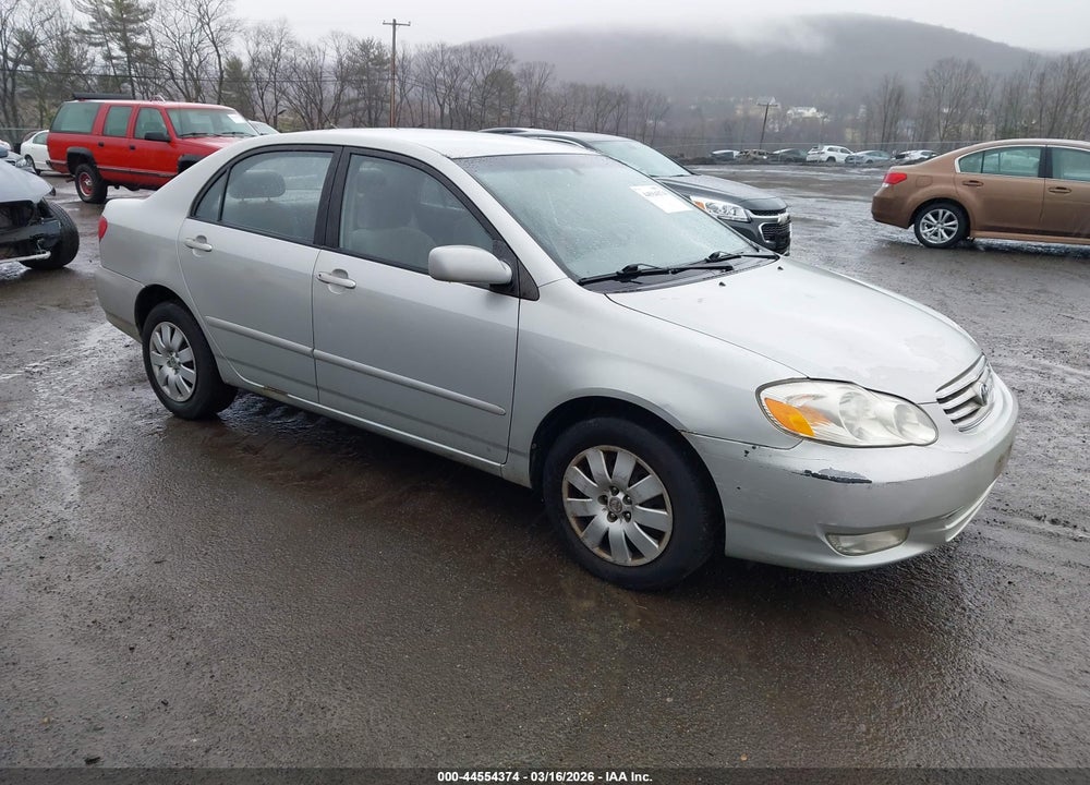2004 TOYOTA COROLLA LE VIN: 2T1BR38E84C238996