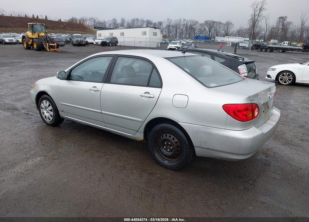 2004 TOYOTA COROLLA LE VIN: 2T1BR38E84C238996