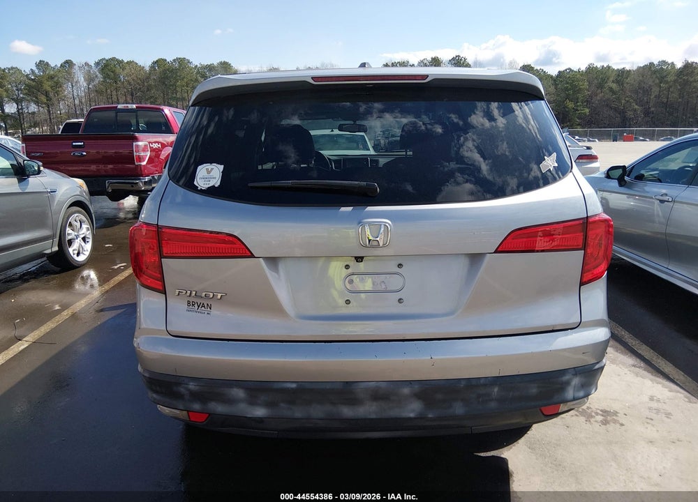 2017 HONDA PILOT EX-L VIN: 5FNYF5H57HB017101