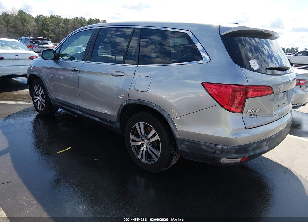 2017 HONDA PILOT EX-L VIN: 5FNYF5H57HB017101