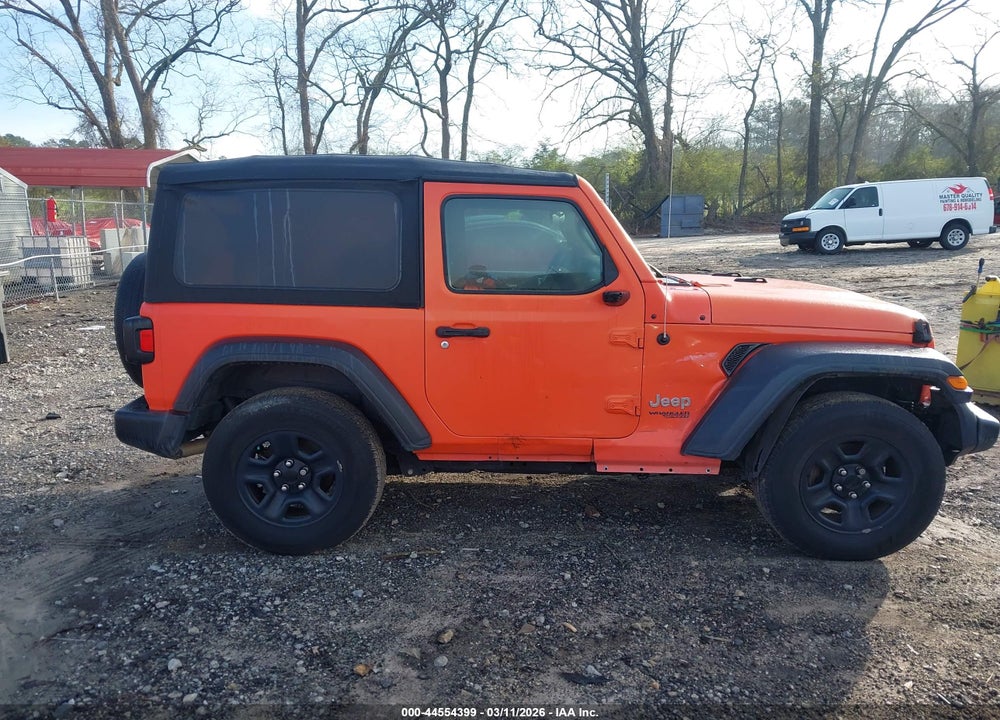 2019 JEEP WRANGLER SPORT 4X4 VIN: 1C4GJXAG9KW560955