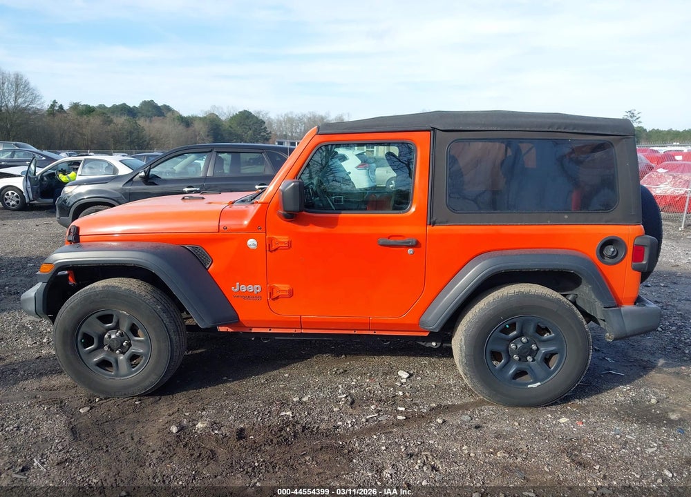 2019 JEEP WRANGLER SPORT 4X4 VIN: 1C4GJXAG9KW560955