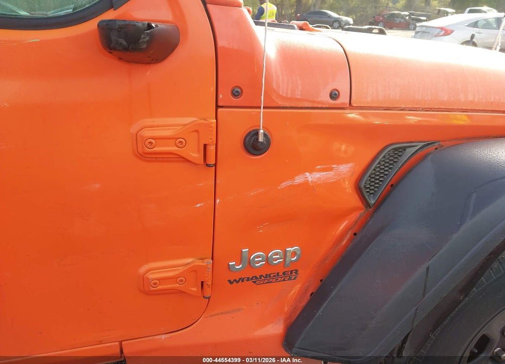 2019 JEEP WRANGLER SPORT 4X4 VIN: 1C4GJXAG9KW560955