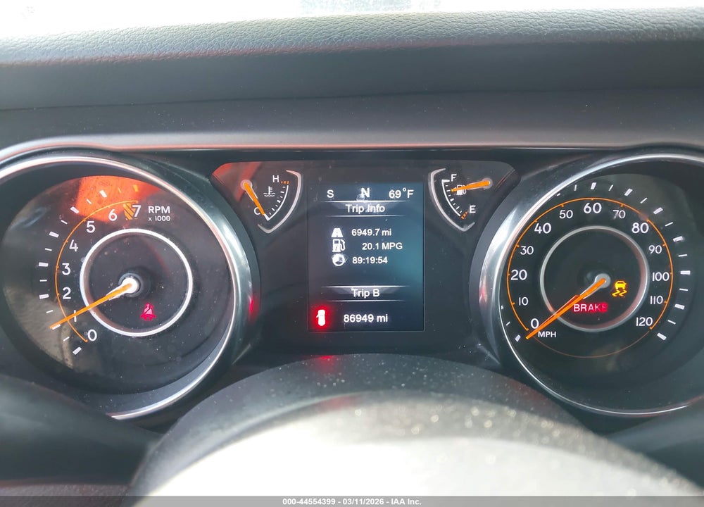 2019 JEEP WRANGLER SPORT 4X4 VIN: 1C4GJXAG9KW560955