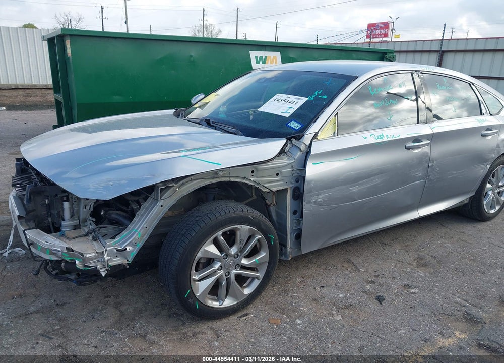 2019 HONDA ACCORD LX VIN: 1HGCV1F1XKA095427