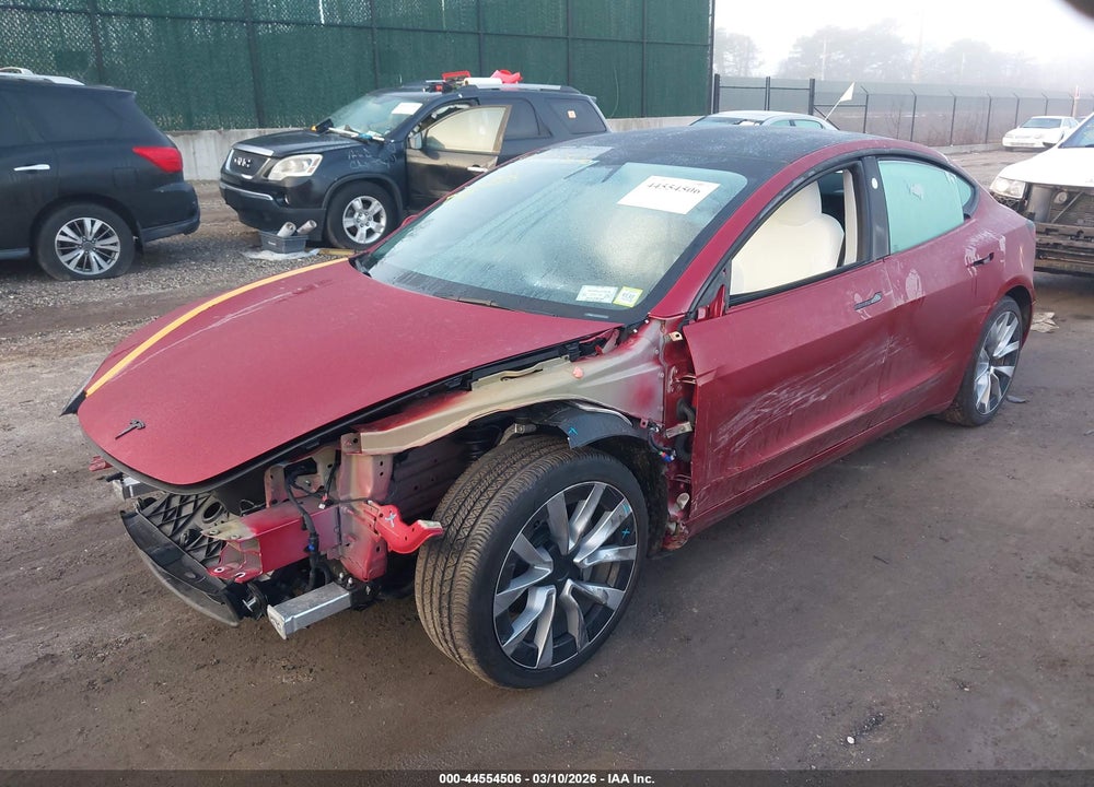 2024 TESLA MODEL 3 LONG RANGE DUAL MOTOR ALL-WHEEL DRIVE VIN: 5YJ3E1EB4RF796457