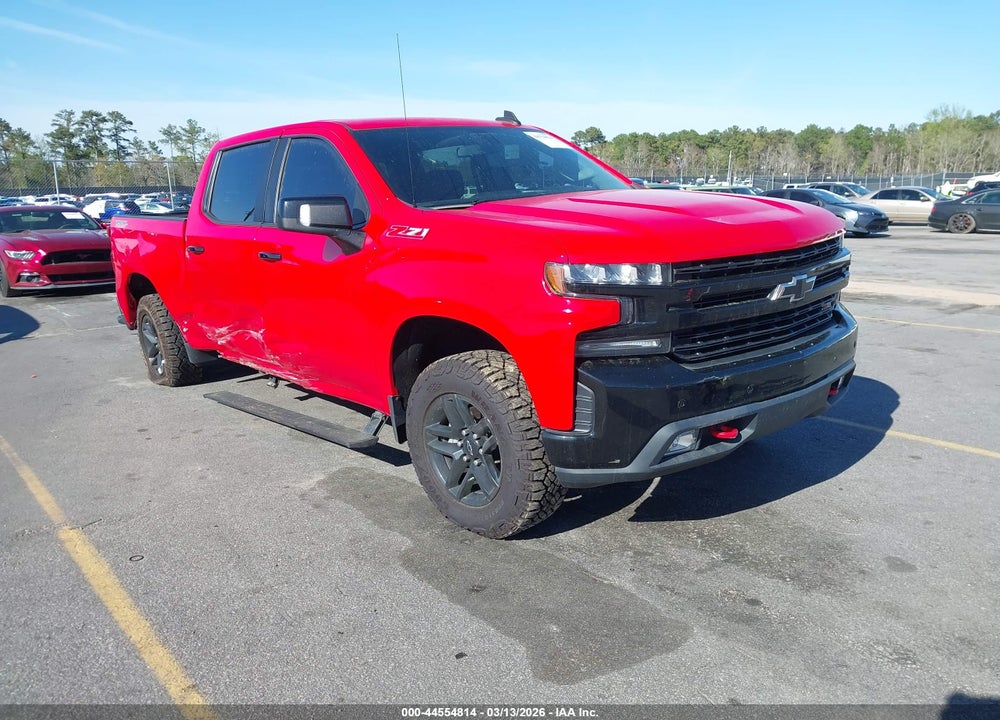 2021 CHEVROLET SILVERADO 1500 4WD  SHORT BED LT TRAIL BOSS VIN: 1GCPYFED1MZ304378