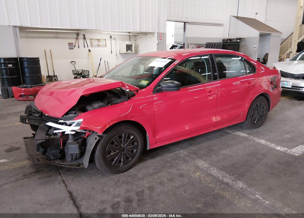 2013 VOLKSWAGEN JETTA 2.0L BASE/2.0L S VIN: 3VW2K7AJXDM311745