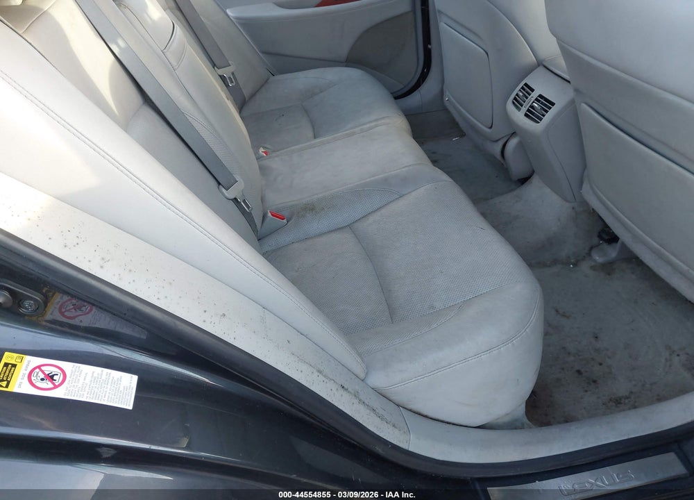 2007 LEXUS ES 350 VIN: JTHBJ46G772078659