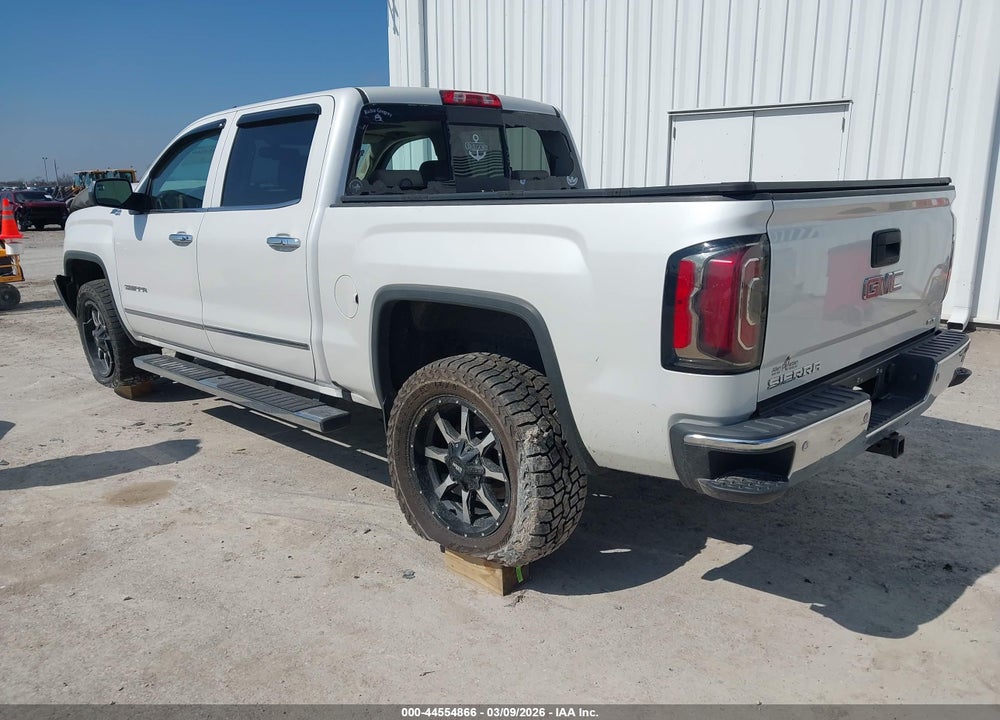 2018 GMC SIERRA 1500 SLT VIN: 3GTU2NEC0JG545639