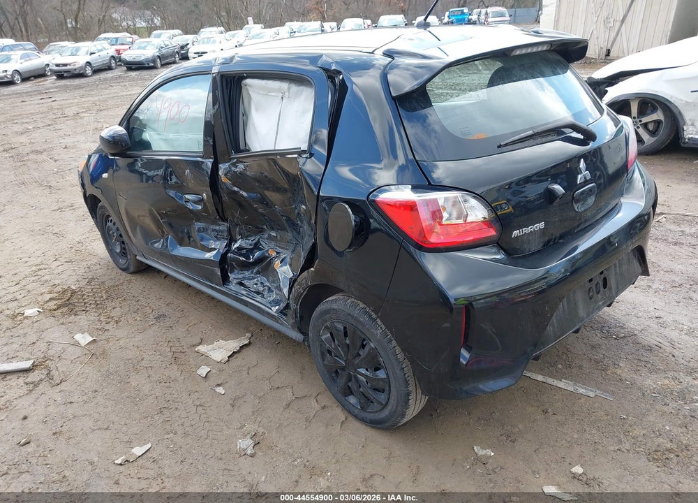2021 MITSUBISHI MIRAGE CARBONITE EDITION/ES/LE VIN: ML32AUHJ7MH010710
