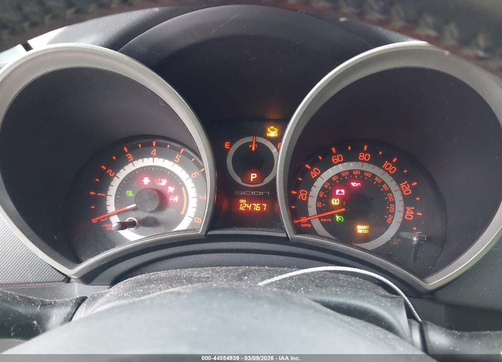 2012 SCION TC VIN: JTKJF5C72C3043825