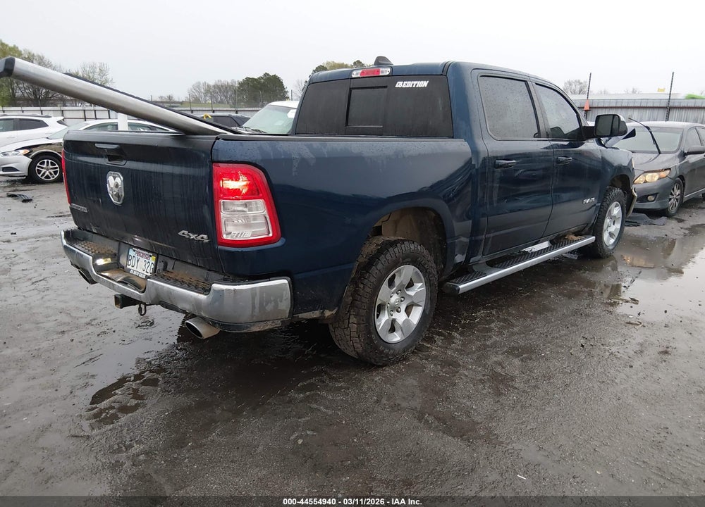 2022 RAM 1500 BIG HORN  4X4 5'7 BOX VIN: 1C6SRFFM5NN155706