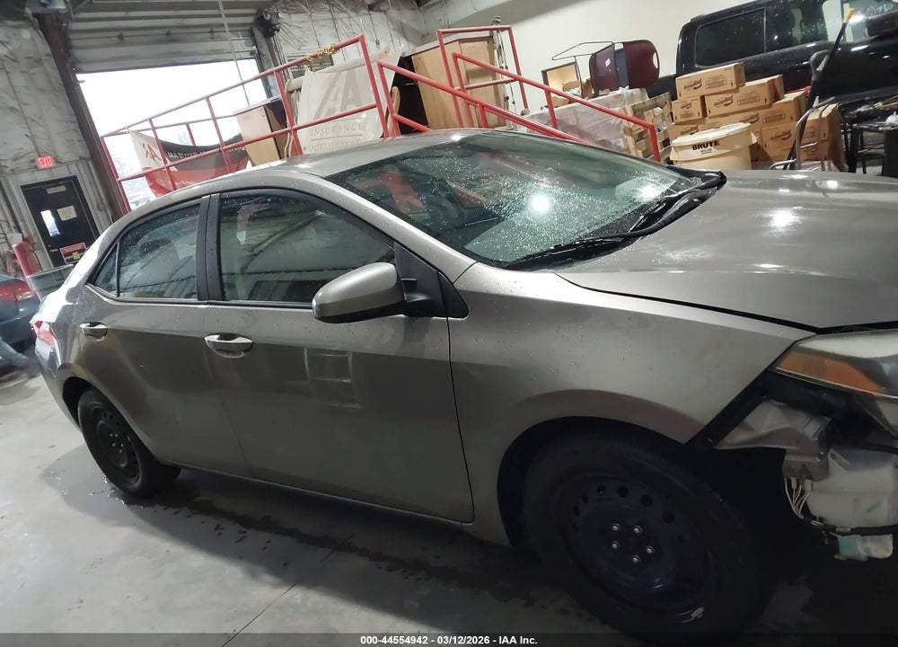 2015 TOYOTA COROLLA LE VIN: 2T1BURHE8FC477906