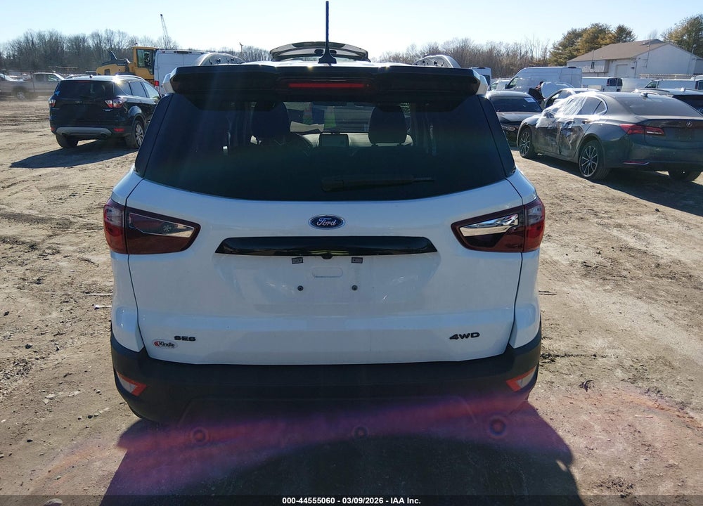 2021 FORD ECOSPORT SES VIN: MAJ6S3JL5MC441261