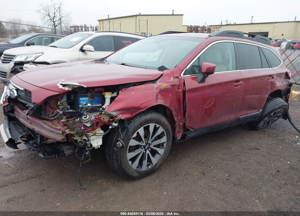 2015 SUBARU OUTBACK 2.5I LIMITED VIN: 4S4BSBLC5F3239616