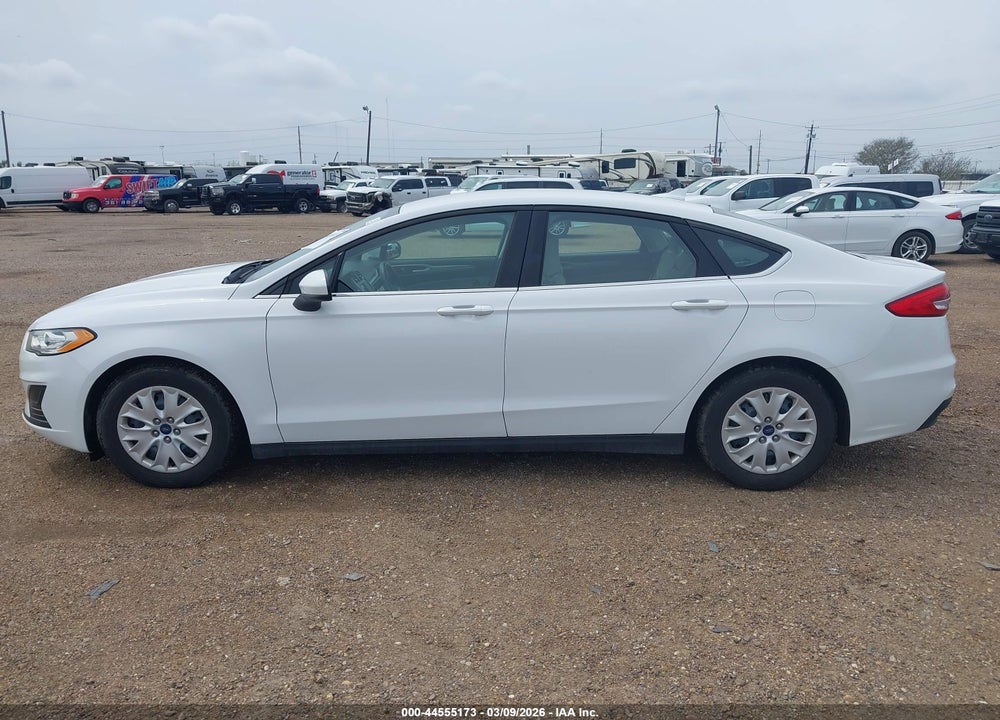 2020 FORD FUSION S VIN: 3FA6P0G78LR231098