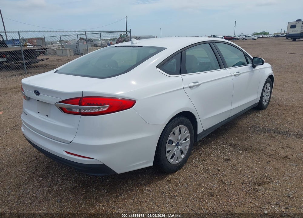 2020 FORD FUSION S VIN: 3FA6P0G78LR231098