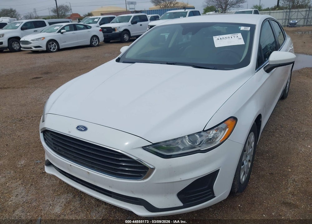 2020 FORD FUSION S VIN: 3FA6P0G78LR231098