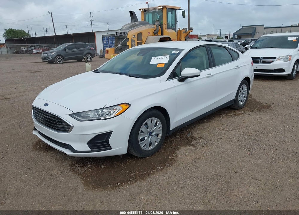 2020 FORD FUSION S VIN: 3FA6P0G78LR231098
