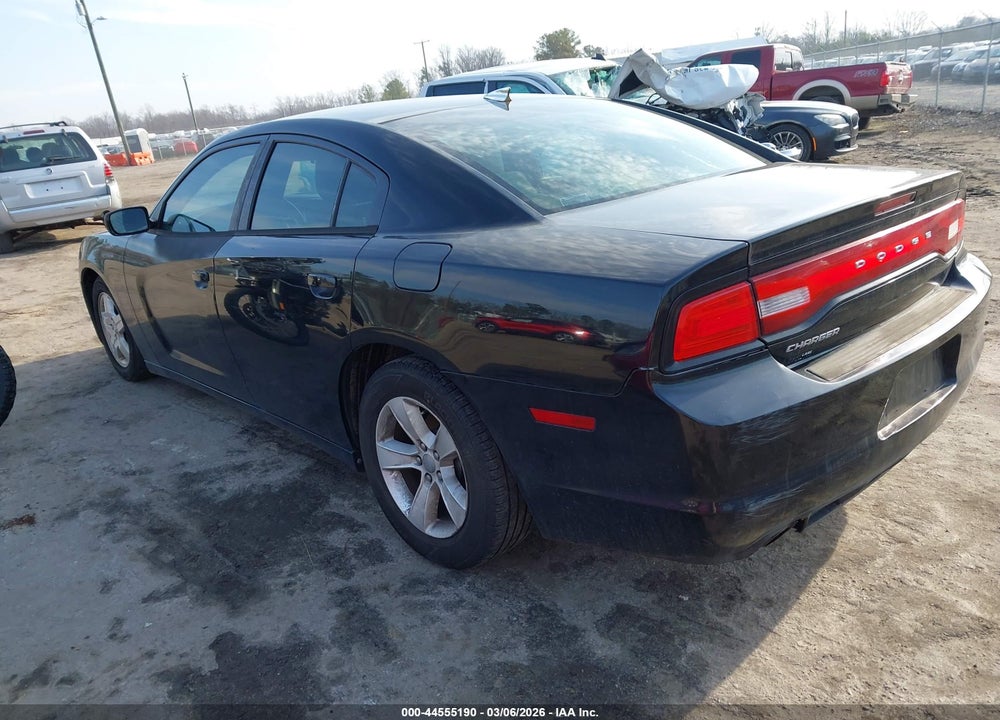 2012 DODGE CHARGER SE VIN: 2C3CDXBG9CH123630