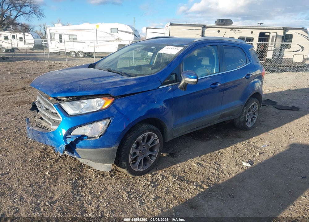 2020 FORD ECOSPORT TITANIUM VIN: MAJ6S3KLXLC311179