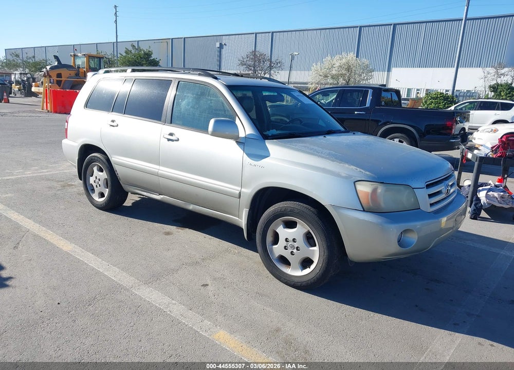 2005 TOYOTA HIGHLANDER LIMITED V6 VIN: JTEEP21A750098502