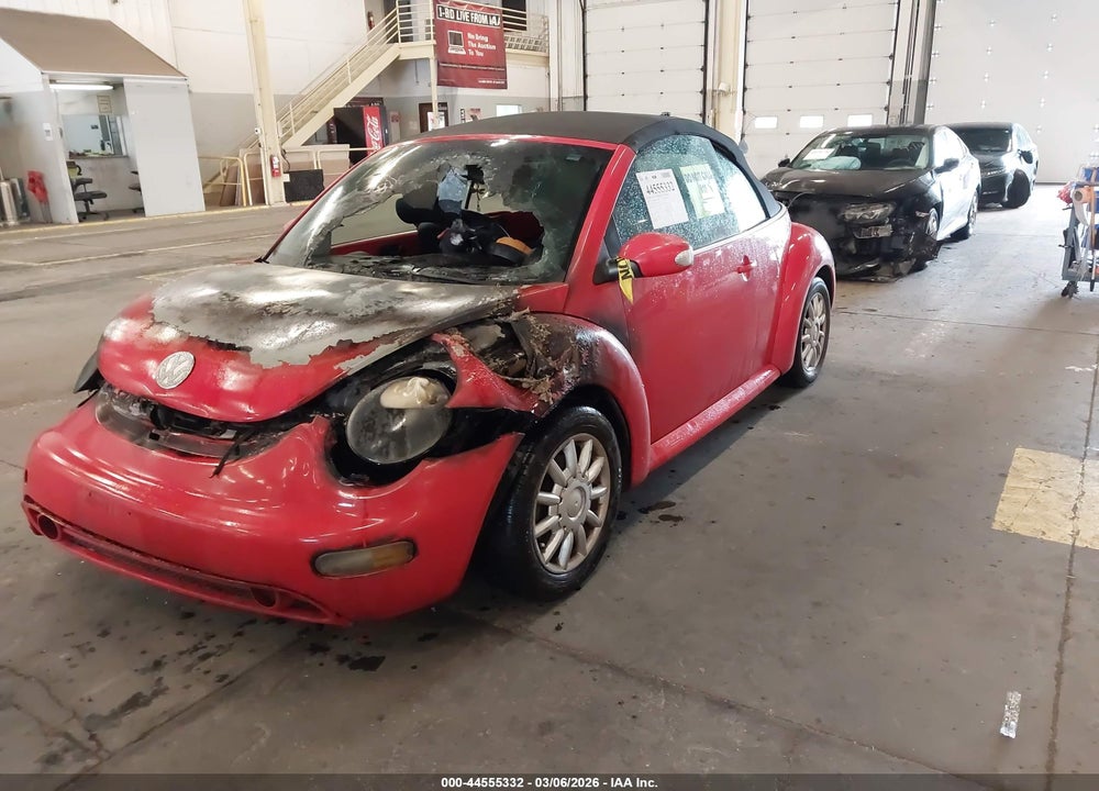 2004 VOLKSWAGEN NEW BEETLE GLS VIN: 3VWCM21Y04M305158