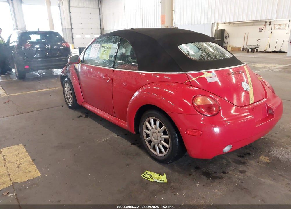 2004 VOLKSWAGEN NEW BEETLE GLS VIN: 3VWCM21Y04M305158