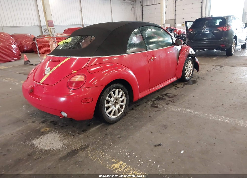 2004 VOLKSWAGEN NEW BEETLE GLS VIN: 3VWCM21Y04M305158