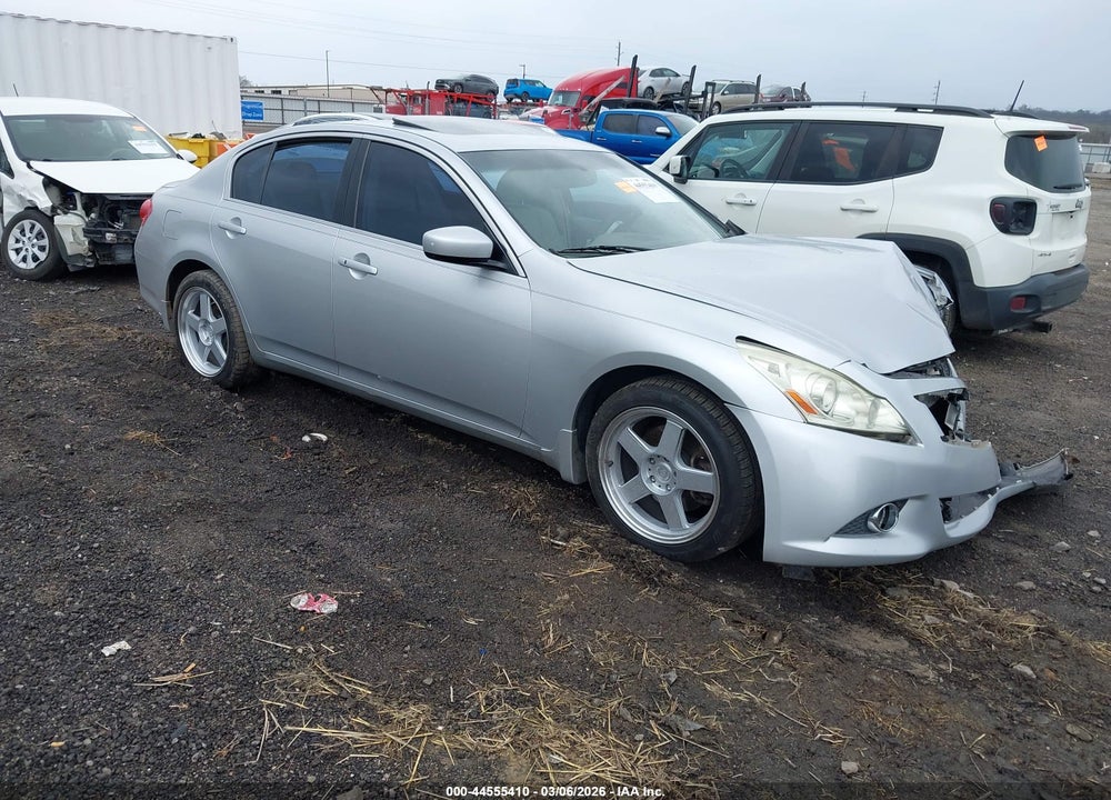 2013 INFINITI G37X VIN: JN1CV6AR3DM761511