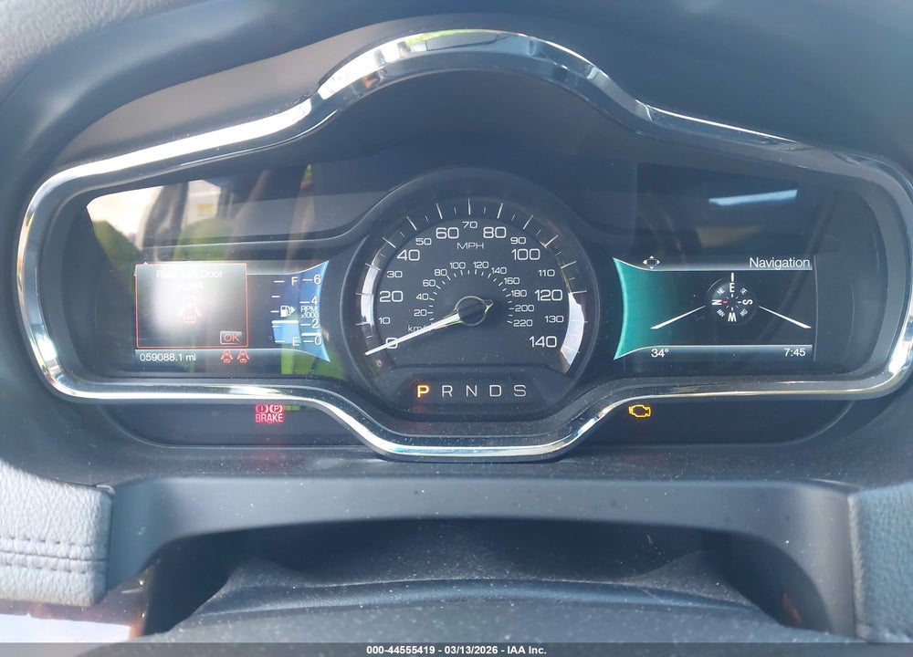 2016 LINCOLN MKT ECOBOOST VIN: 2LMHJ5ATXGBL01311