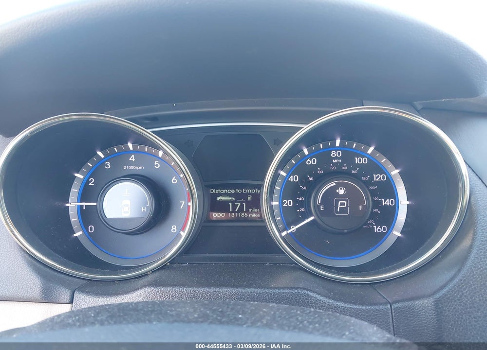 2013 HYUNDAI SONATA GLS VIN: 5NPEB4AC8DH740551