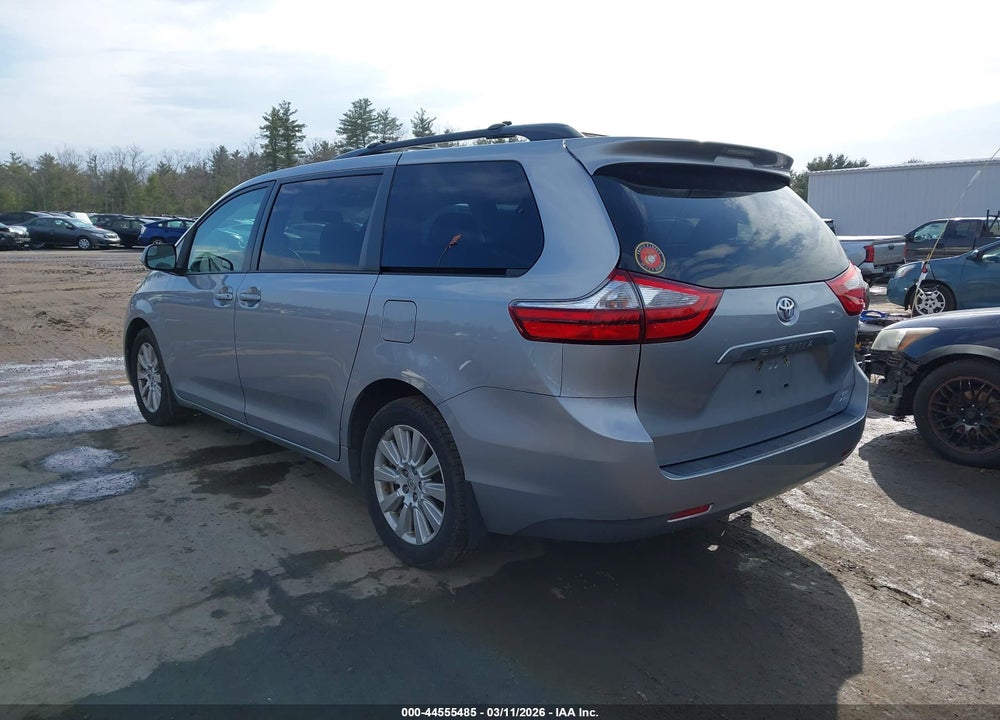 2017 TOYOTA SIENNA LE 7 PASSENGER VIN: 5TDJZ3DC1HS156993