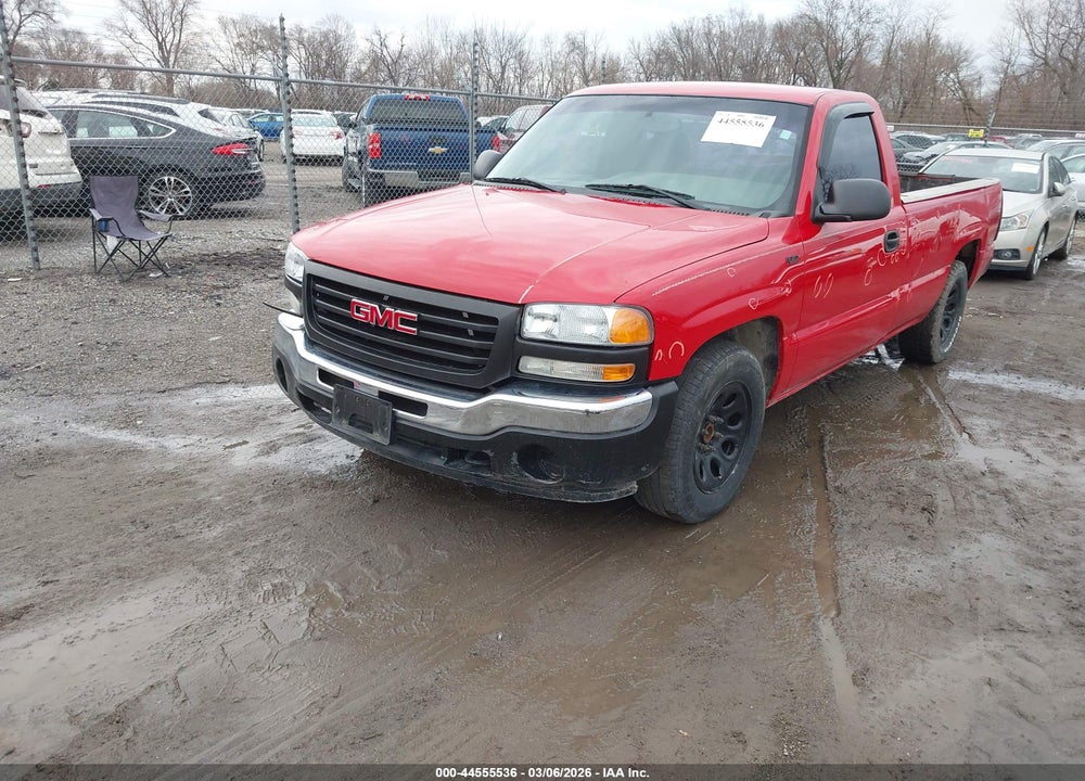 2006 GMC SIERRA 1500 WORK TRUCK VIN: 3GTEC14X96G270875
