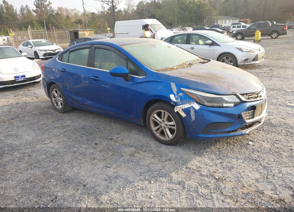 2016 CHEVROLET CRUZE LT AUTO VIN: 1G1BE5SM8G7244951