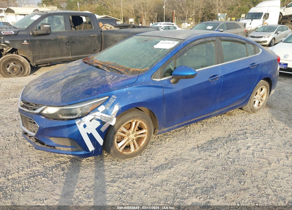 2016 CHEVROLET CRUZE LT AUTO VIN: 1G1BE5SM8G7244951