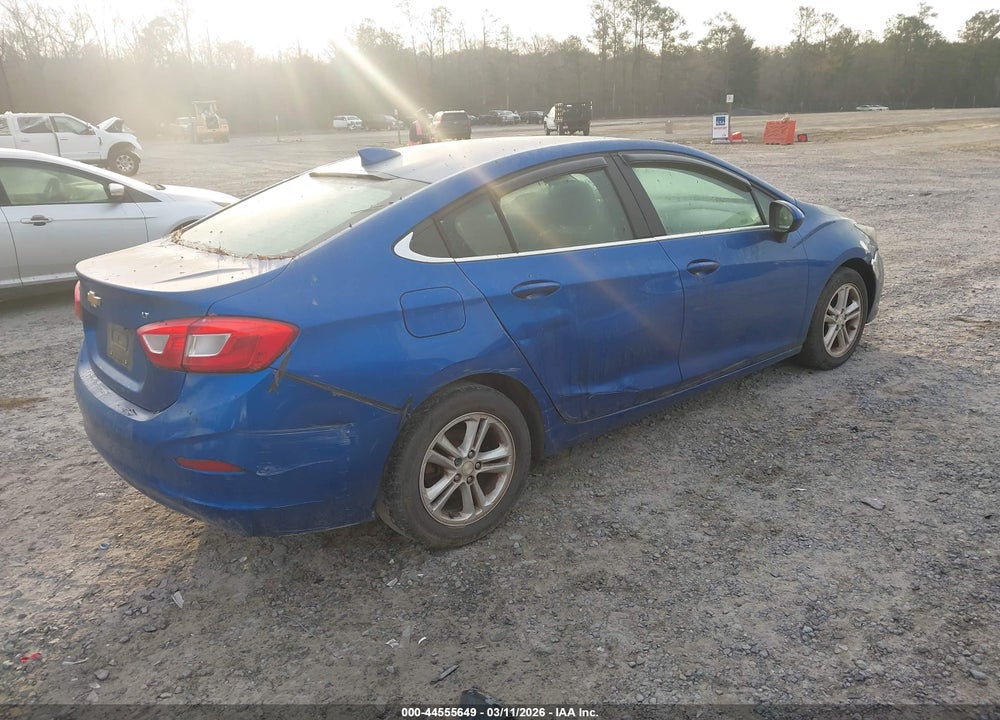 2016 CHEVROLET CRUZE LT AUTO VIN: 1G1BE5SM8G7244951