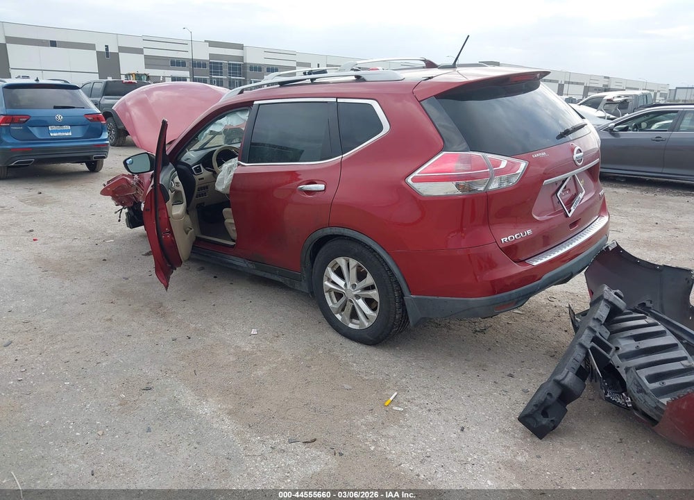 2015 NISSAN ROGUE SV VIN: 5N1AT2MV1FC925211