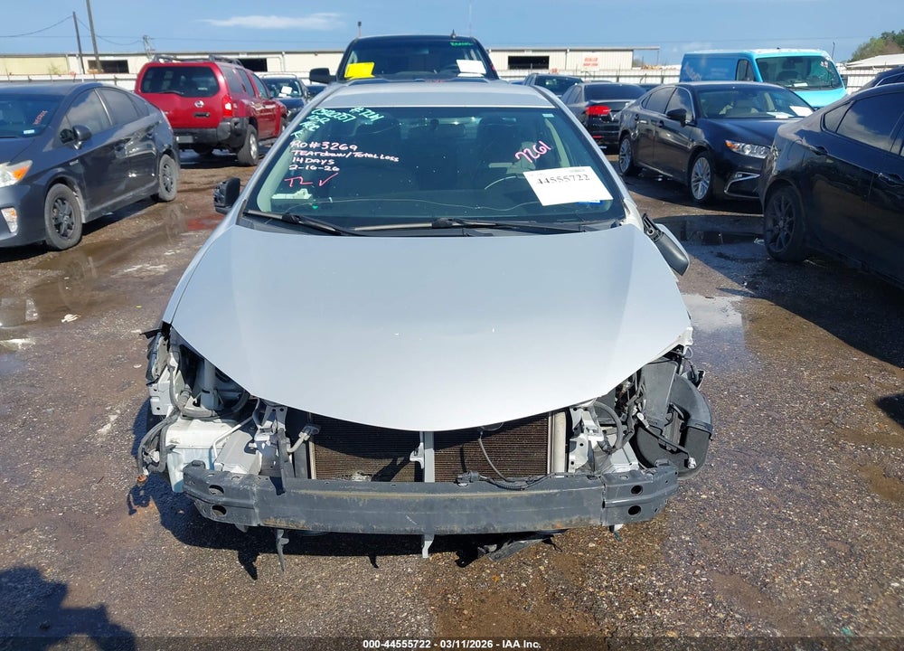 2015 TOYOTA COROLLA LE VIN: 2T1BURHE5FC237261