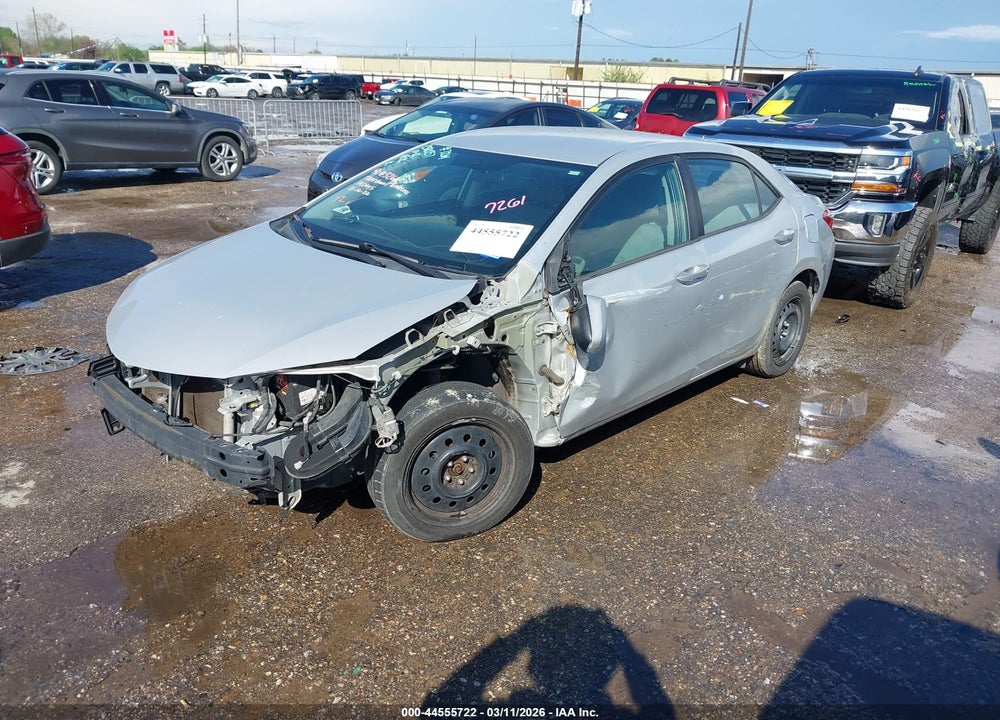 2015 TOYOTA COROLLA LE VIN: 2T1BURHE5FC237261